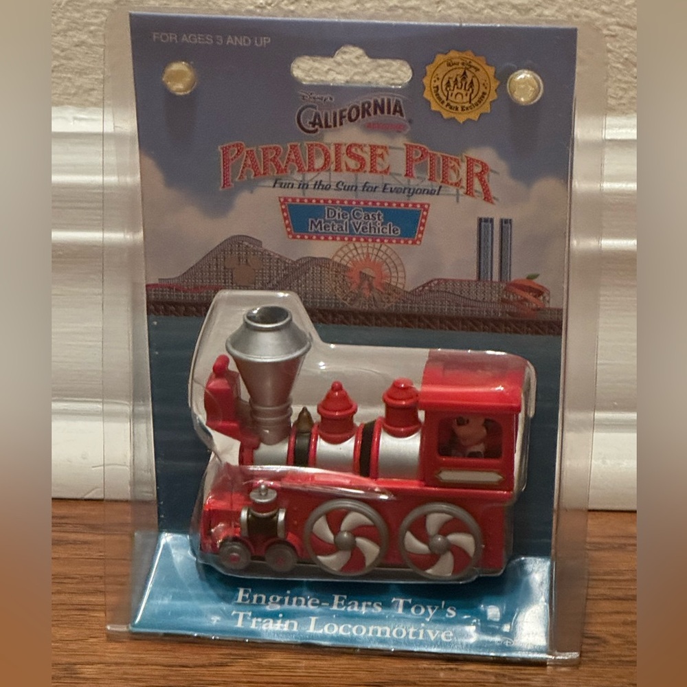 Disney California Adventure Paradise Pier Engine Ears Toy’s Train Locomotive